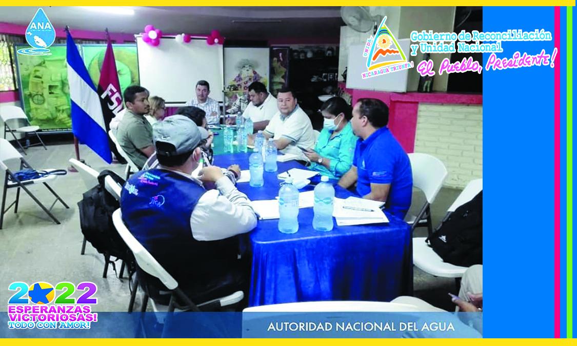 Reunión en la Alcaldía de San Isidro, con la finalidad de continuar planificando actividades para el proceso de formulación del proyecto de agua potable.